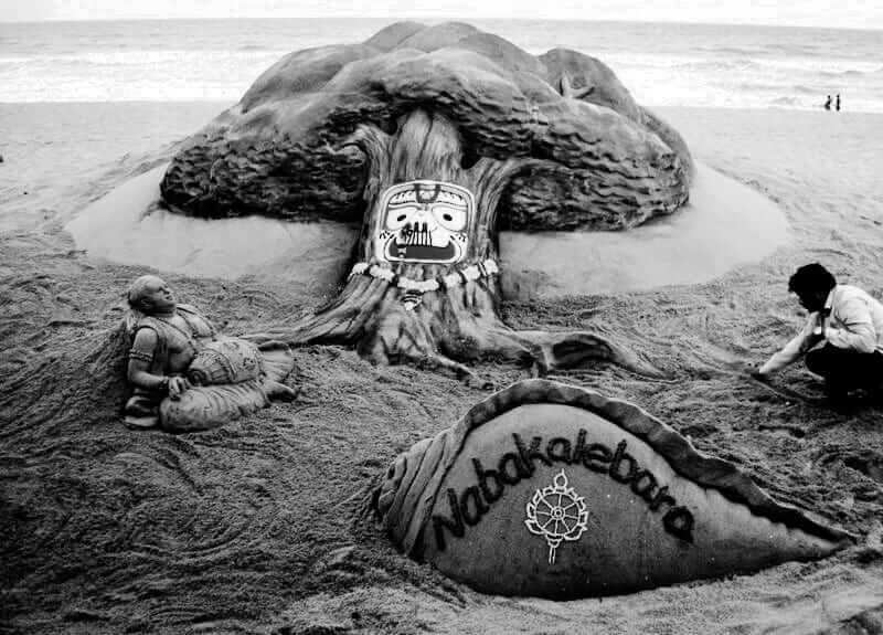sand art Navakalevara